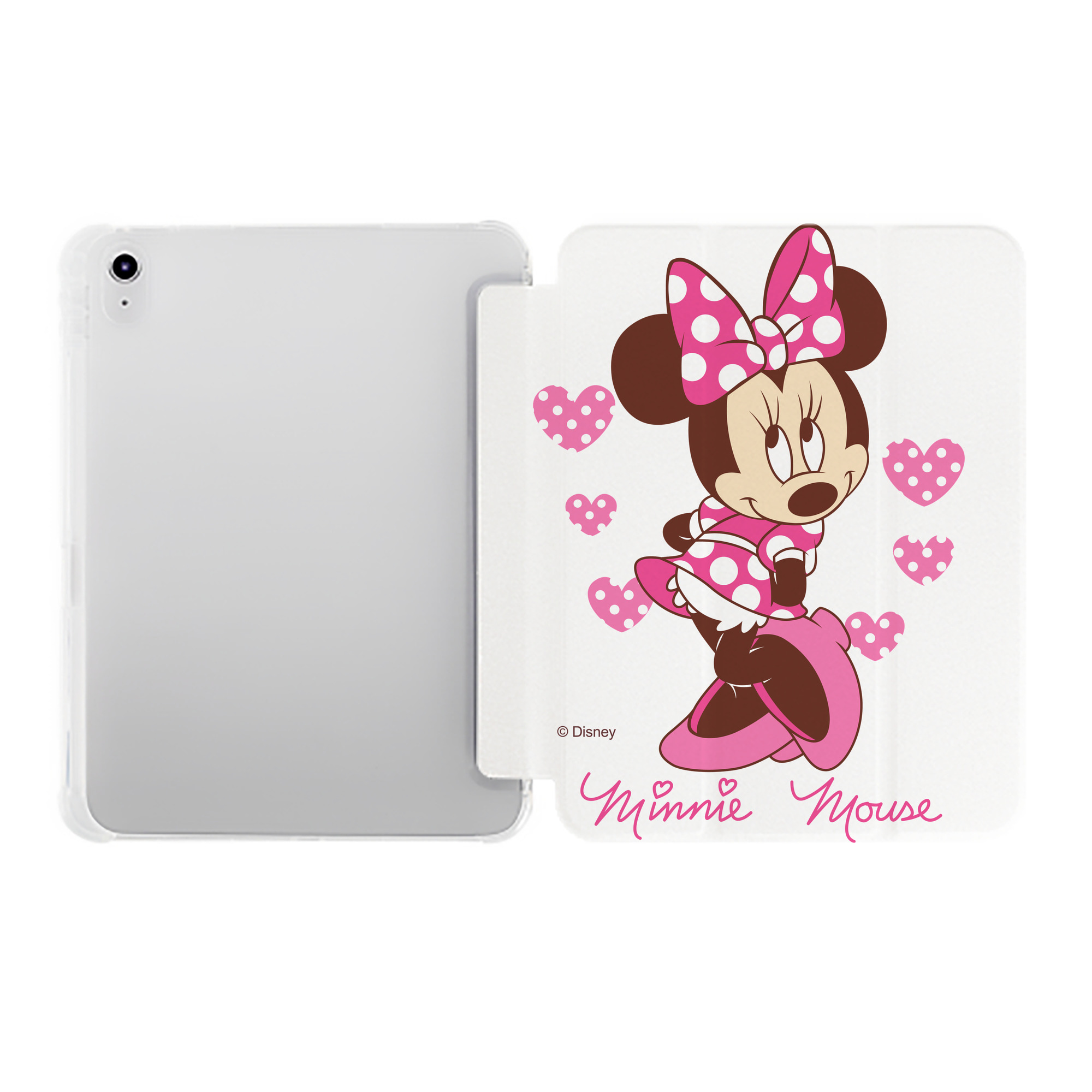 （画像用） ミッキーマウス Mickey Mouse IPad ケース ペン収納付き 三つ折りスタンド PUレザー×シリコン 対応機種9.5/10.5/10.9インチ